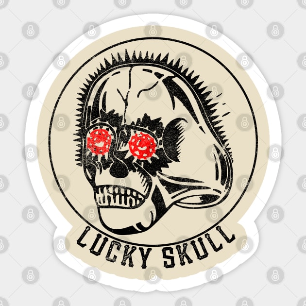 Lucky Skull Ring #1 / Vintage Comic Book Ad (Light BG)